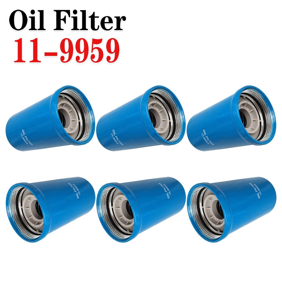 6pcs 119959 Oil Change Kit Fuel Oil Filter For Thermo King Precedent