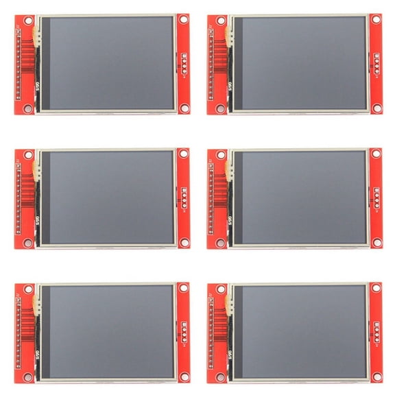 6pcs 2.8 Inch 240X320 SPI TFT LCD Display Module SPI Serial Port 51 Drive ILI9341V LCD Serial Port Module STM32