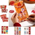 thumbnail image 1 of 6pcs 2026 Lunar 2026 Horse Red Envelopes - Thickened Three-Dimensional Red Bags, Festive Chinese 2026 Decor, Durable Money Gift Envelopes, Perfect for Spring Festival Holiday Gifting, D, 1 of 4