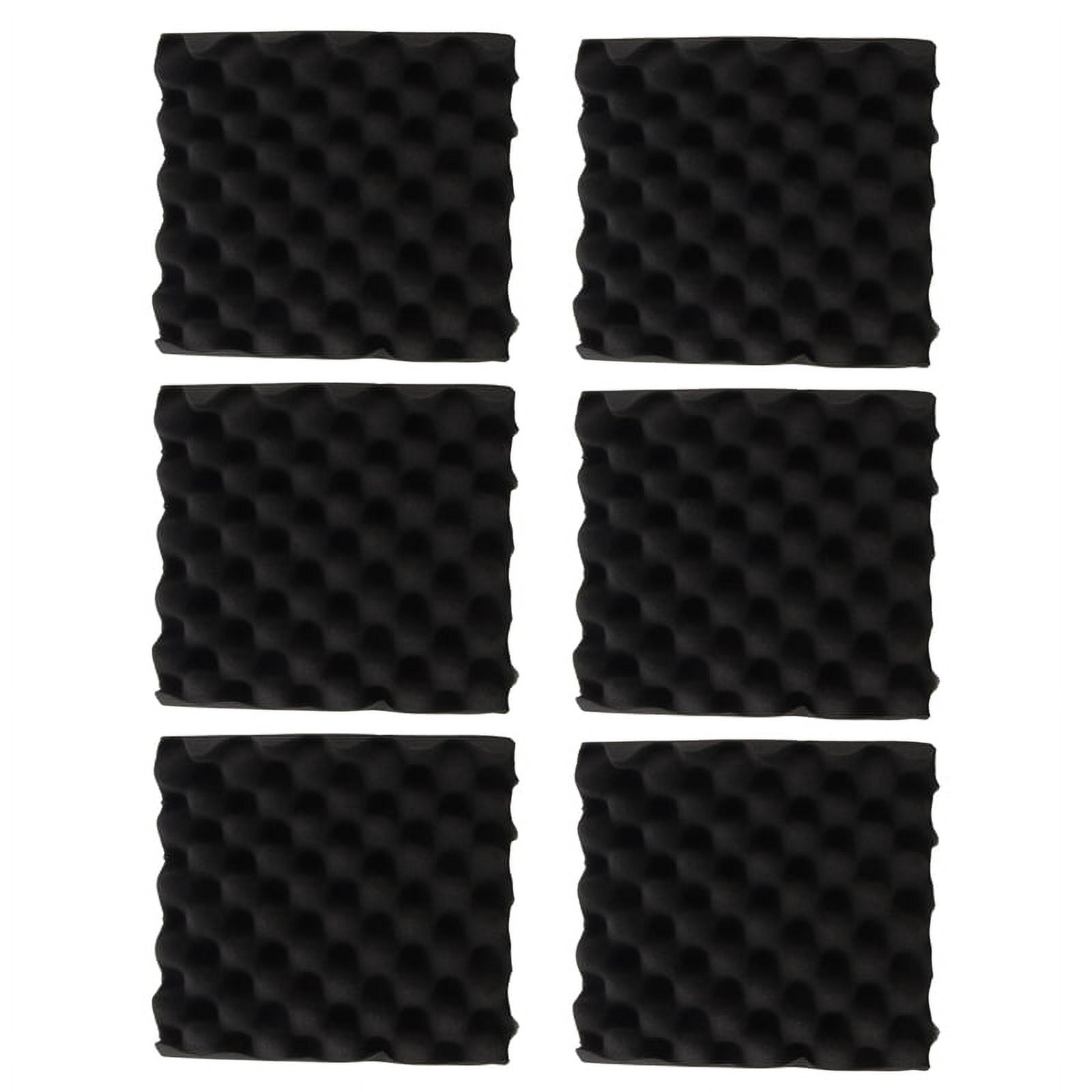 6pcs 25X25X5CM Sound Insulation Foam Egg Crate Studio Acoustic Foam