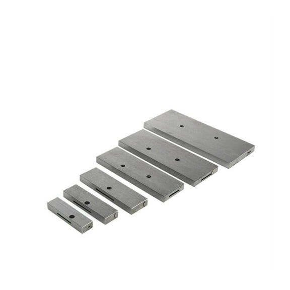 6pcs 3/8in~2-1/4in Adjustable Parallel Block Set Precision Steel Parallel L2 Gauges For Checking Dimensions Of Slots And Holes ,Easy to Use