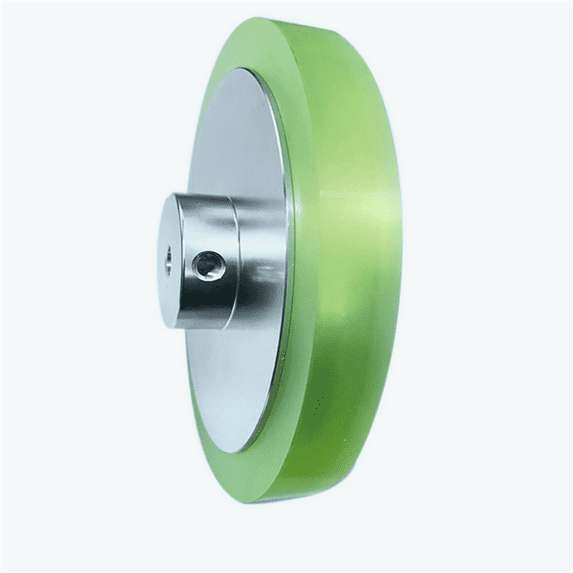 6pcs 300Mm Aluminum Polyurethane Industrial Encoder Wheel Measuring ...