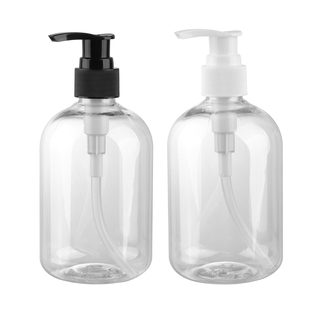 6pcs 350ml Liquid Soap Bottles Cleaning Gel Bottle Empty Holder Press