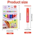 thumbnail image 1 of 6pcs 3D printing bubble pens -6 colors, 1 of 5