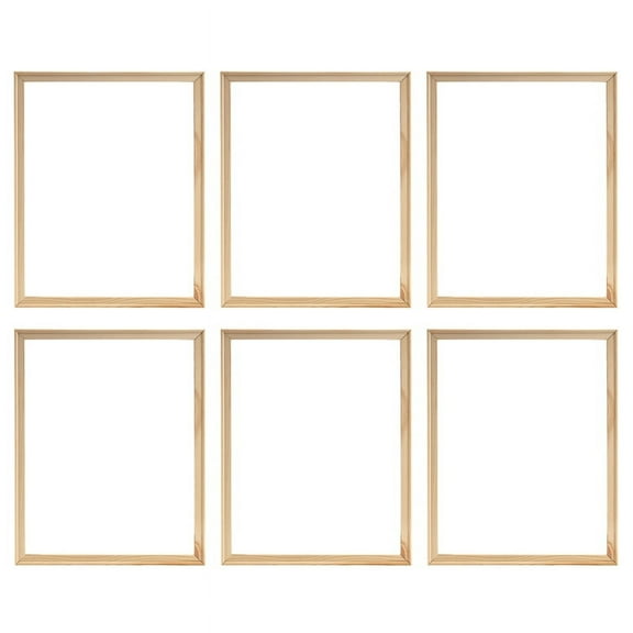 6pcs 40X50 cm Wooden Frame DIY Picture Frames Art Suitable for Home Decor Painting Digital Paintings