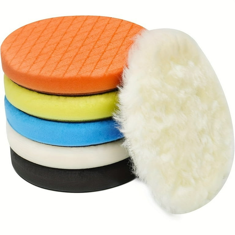 Amazon.com: POLIWELL Buffing Polishing Pads 5 Inch, 7Pcs