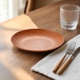 thumbnail image 1 of 6pcs 7.9 inch Unbreakable Dinner Plates,Reusable Plastic Plates,Dishwasher & Microwave Safe,Lightweight Dinnerware Plat Set for Kitchen,Camping(Brown), 1 of 5