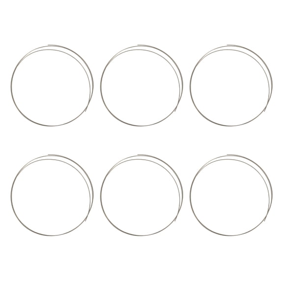 6pcs 8 Feet Cupronickel Fret Wire Fingerboard Frets 2.9mm Width for Bass