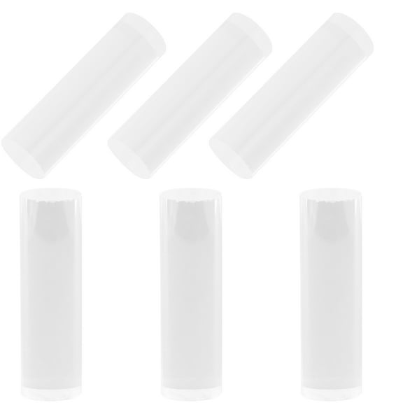 6pcs Clear Acrylic Craft Dowel Rods Round Sticks for Decoration and Fish Tank
