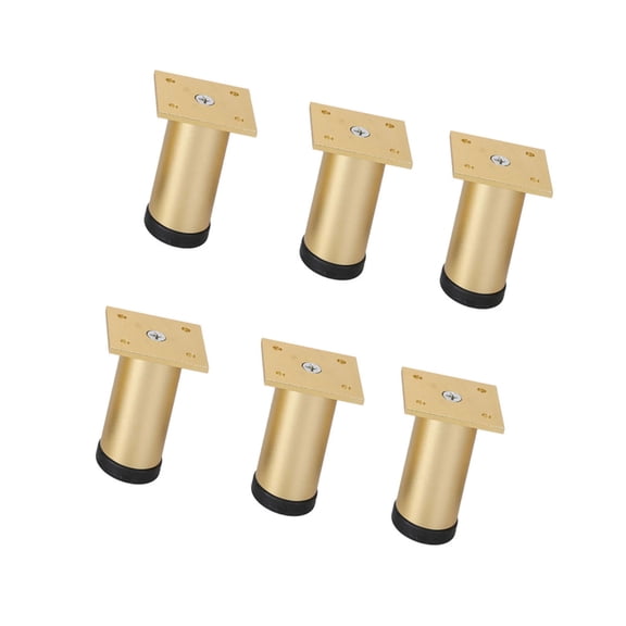 6pcs Adjustable Bed Risers With Antislip Base Load-Bearing Replacement Leg Furniture Leg Extenders for Beds And Tables