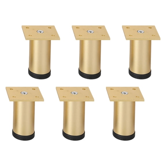 6pcs Adjustable Bed Risers With Antislip Base Load-Bearing Replacement Leg Furniture Leg Extenders for Beds And Tables