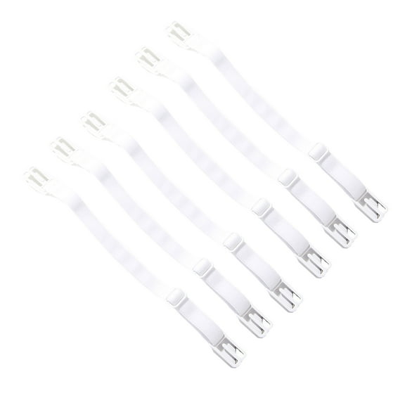 6pcs Adjustable Bra Strap Holders Nonslip Clips for Enhances Support and Confidence Suitable for Various Bra Styles