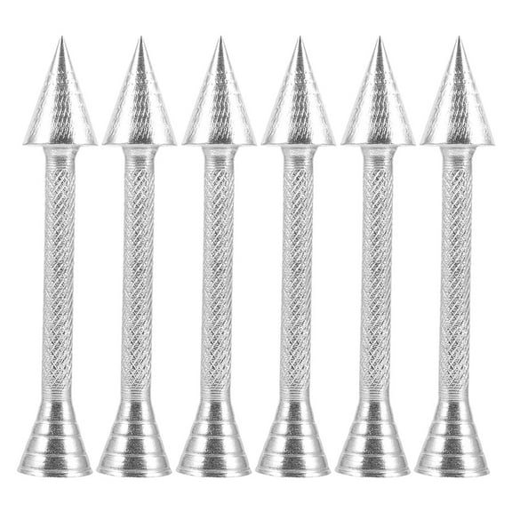 Mobestech Icing Rose Cone Cake Decorating Rods Aluminium 6Pcs