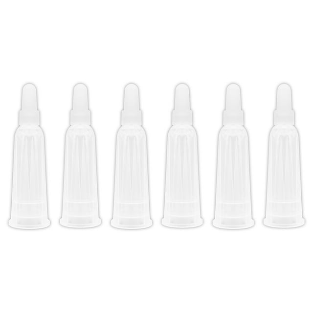 6pcs Ampule Tips Applicator Tips Caps Replacement Ampule Tip Caps
