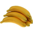 thumbnail image 1 of 6pcs Artificial Banana Fake Fruit Decoration Lifelike Simulation Food Toys Home Party Christmas Display, 1 of 3