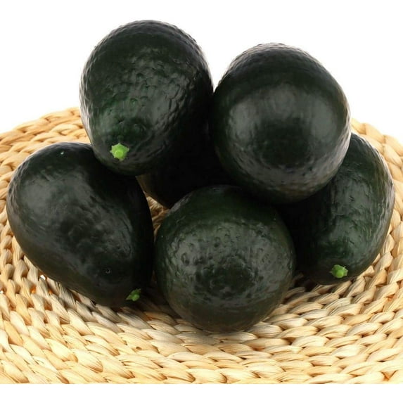 6pcs Artificial Lifelike Avocado Decoration Fake Fruit Home Party Festival Photography Props
