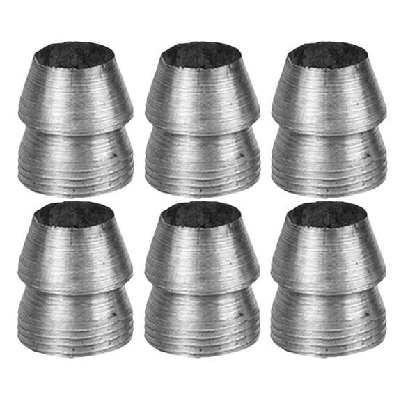 6pcs Iron Wedge Set for Hammer 8mm Handle Splitting Axe Installation Supplies