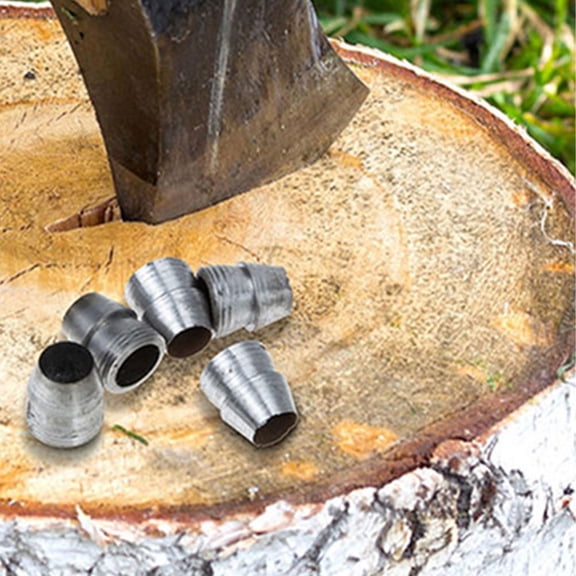 6pcs Axe Wedge 8mm Iron Wedge for Axe Replacement Wedge for Hammer Wedge for Axe Taper Wedge for Hammer Replacement Handle Wedge