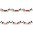thumbnail image 1 of 6pcs Back To School Season Banner Welcome Back Hanging Bunting School Hanging Decoration, 1 of 8
