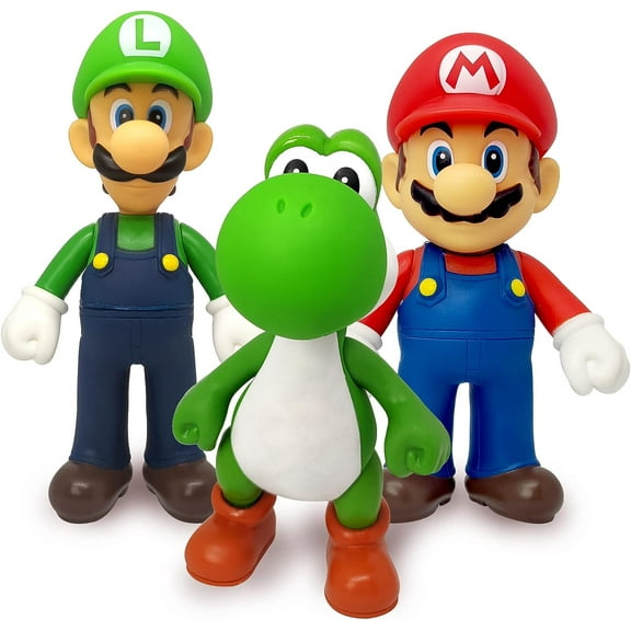 6pcs Big Characters,Action Figures Mini Toys, Cake Decoration Party Supplies Gifts for Fans