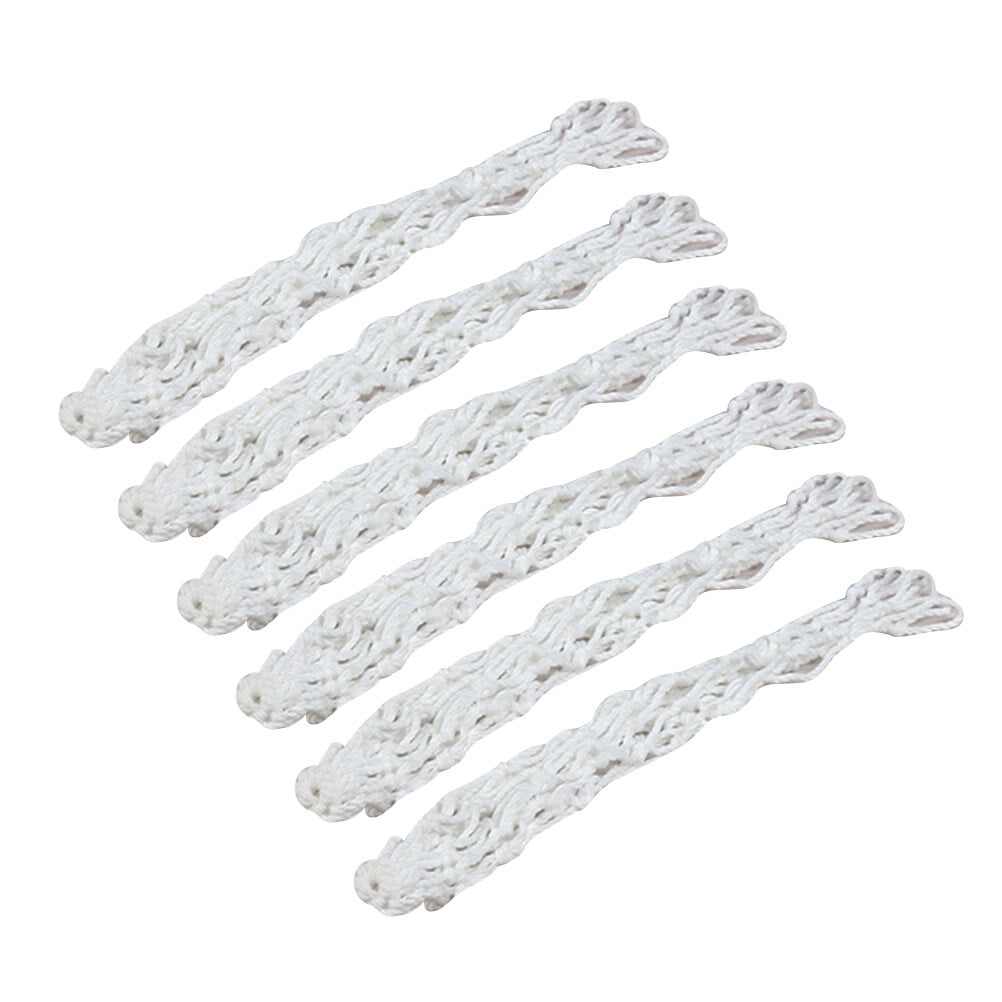 6pcs Billiard Pockets Pool Snooker Table Replacement Nets Bags Kit