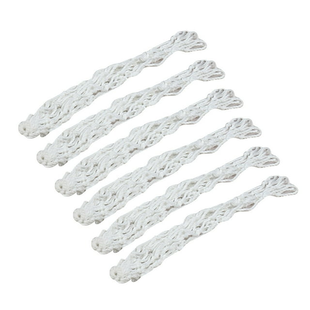 6pcs Billiard Pockets Pool Snooker Table Replacement Nets Bags Kit