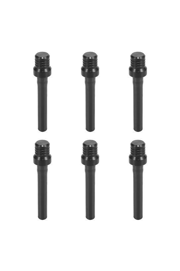 6pcs Black ATV Dirt Bike Universal Gas Fuel Tank Cap Cover Air Vent Hose Tube Tank Breather Valve Tube