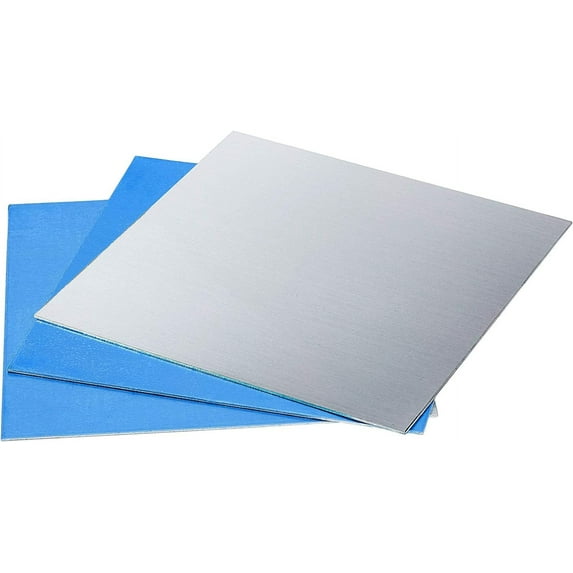 6pcs Blank Aluminium Sheets Thin Aluminum Stamping Sheets Practice Panel Plate Metal Craft for Jewelry Making Hand Stamping Embossing Etching 11.8 inch DIY