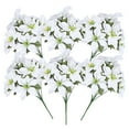 6pcs Bouquet Performance Props Kindergarten Wedding Decoration Flowers