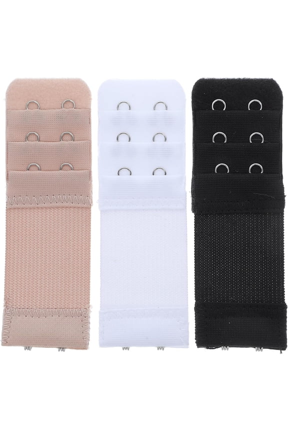 6pcs Bra Extension Hook Bra Extenders 4 Hook Bra Converter Strap Bra Strap Clips Bra Clips for The Back Brassiere Extension Hooks Women Bra Extension Adjustable Extension Cord Miss