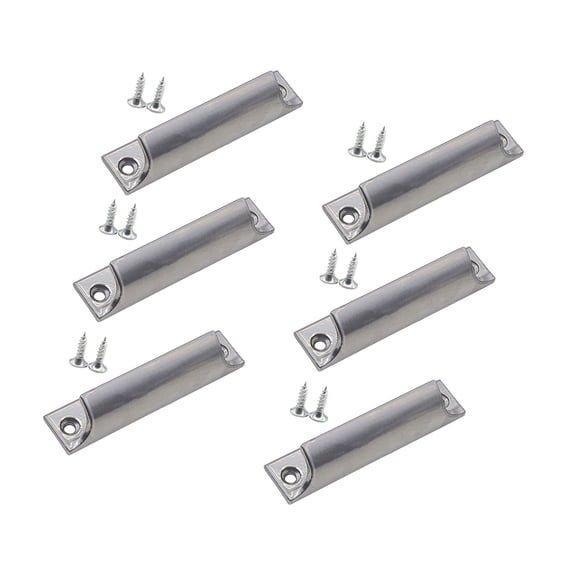 6pcs Cabinet Drawer Pulls 3 Inch C C Modern Aluminum Handles Minimalist Cabinet Handle for Kitchen & Bathroom Use