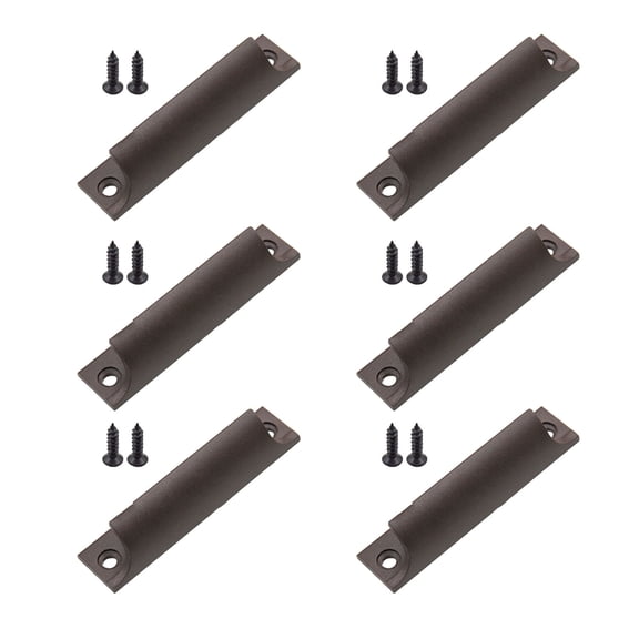 6pcs Cabinet Drawer Pulls 3 Inch C C Modern Aluminum Handles Minimalist Cabinet Handle for Kitchen & Bathroom Use