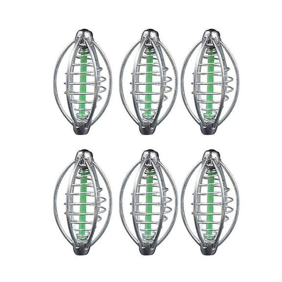 6pcs Carp Lure Fishing Feeder