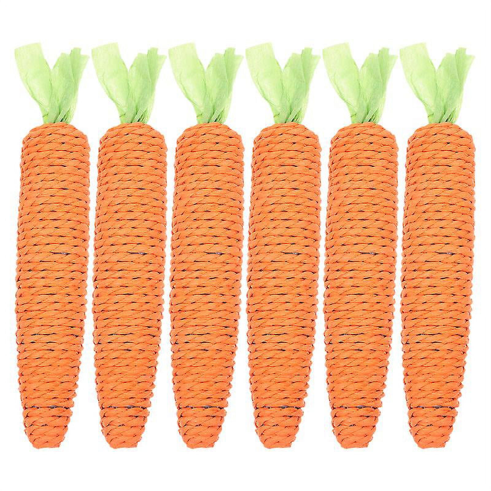 6pcs Cats Chew Carrots