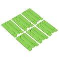 thumbnail image 1 of 6pcs Cellphone Card Holder, Flexible Silicone Stand Card Sleeve with Back Adhesive, Green, 1 of 5