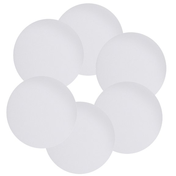 Raindrops Ceiling Lamp Lampshade Acrylic Living Room 6Pcs 5.27X5.27X0.08in