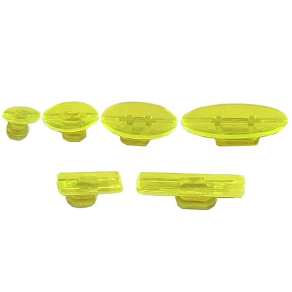 6pcs Clear Car Body Dents Repair Tabs Quick Dents Repair Solution Upgrades for Quick Fixes In Auto Beauty Shops & Garage