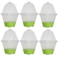 thumbnail image 1 of 6pcs Clear Nursery Pots Seedling Pots Nursery Pots With Humidity Dome Clear Plastic Nursery Pots With Domes Seedling Pots Seedling Pots Clear Nursery Pots, 1 of 6