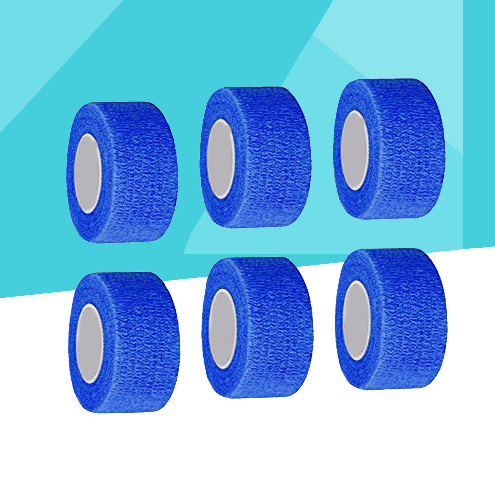 6pcs Cohesive Bandages Self Adherent Wrap Tape Stretch Athletic Strong