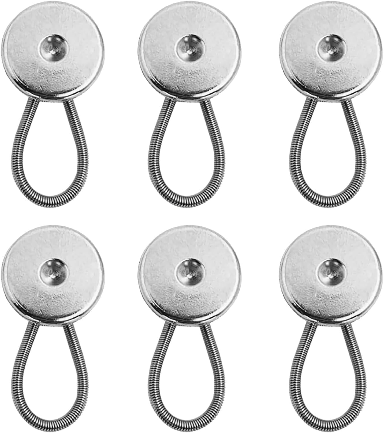 dress shirt collar extender walmart TRIANU 6Pcs Metal Collar Extenders Stretch Neck Extender for 1/2 Size Expansion of Men Dress Shirts, White