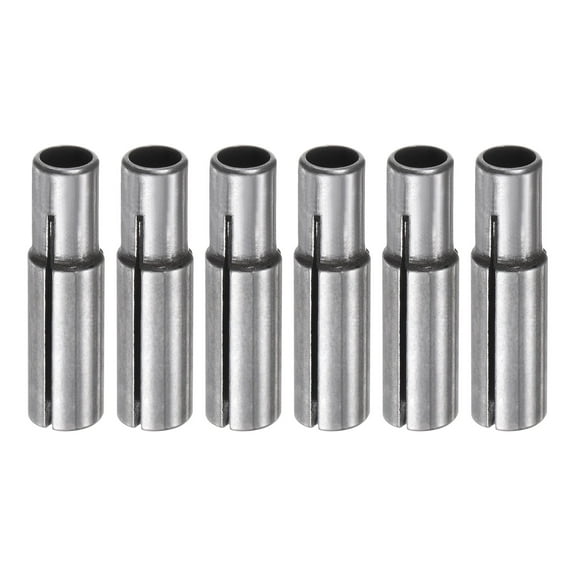 6pcs Collet Adapter 1/4" to 1/8" Die Grinder Chuck Driver Adapter CNC Engraving Bit