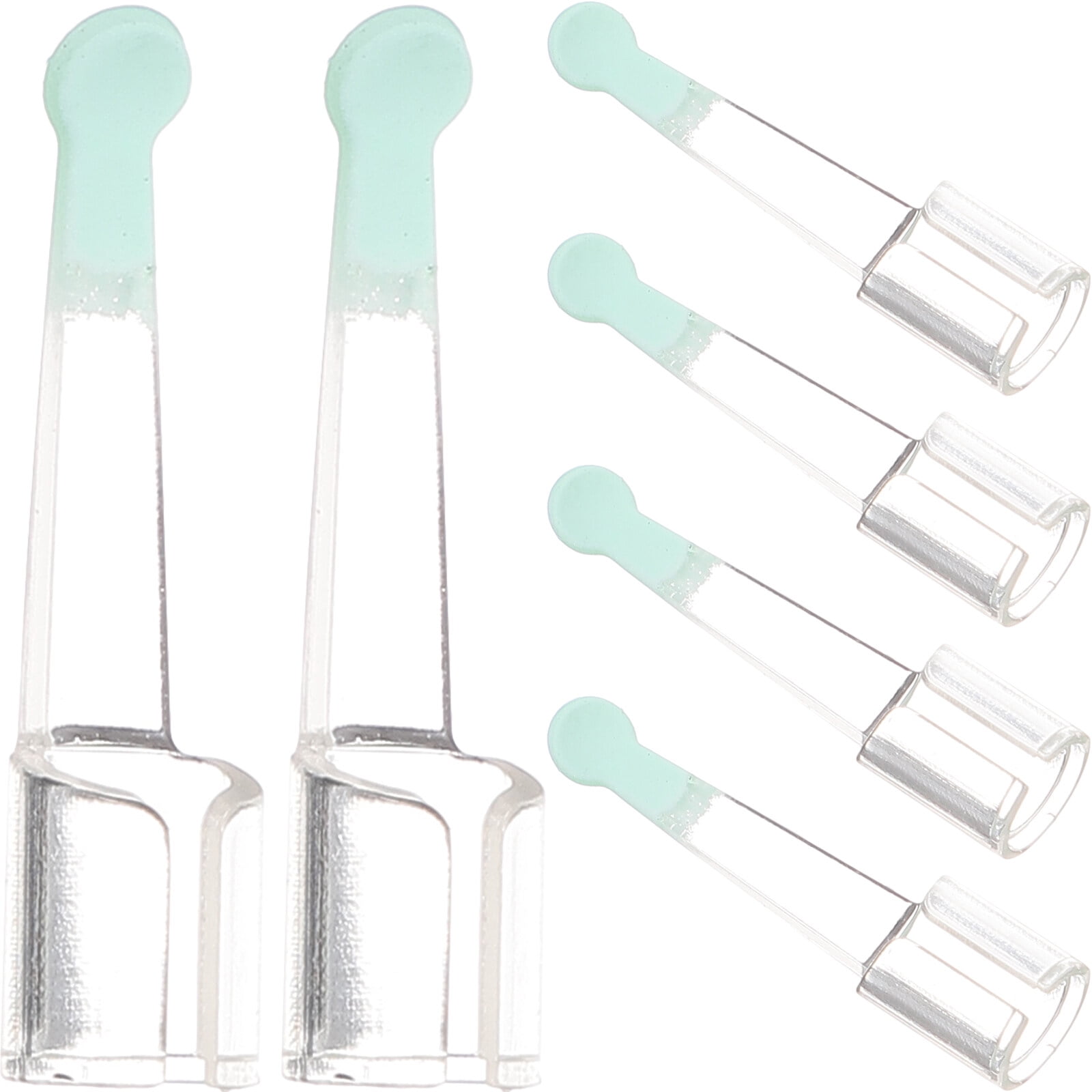 6pcs Convenient Visible Ear Spoons Earwax Spoons Ear Wax Cleaning Spoons Ear Tips