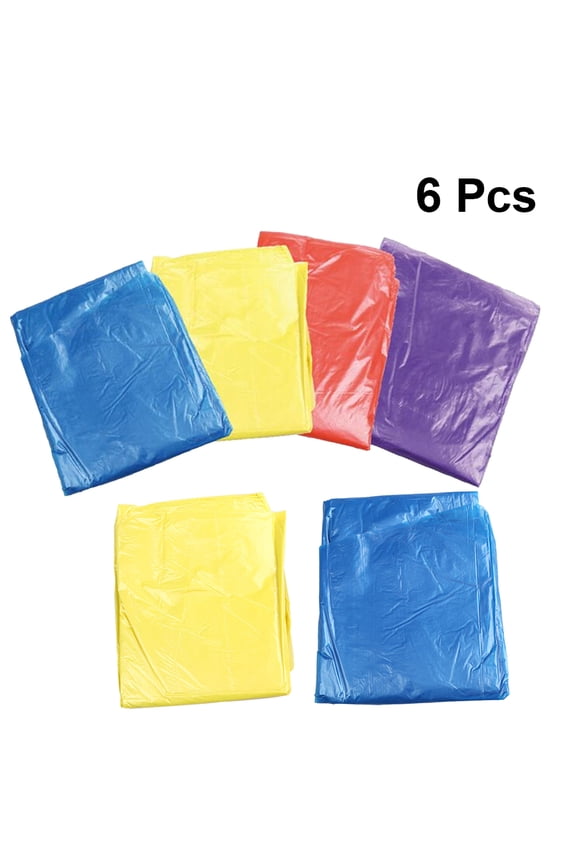 6pcs Coveralls Overalls Suits Raincoat Protection Body Suit Clothing For Outdoor Working