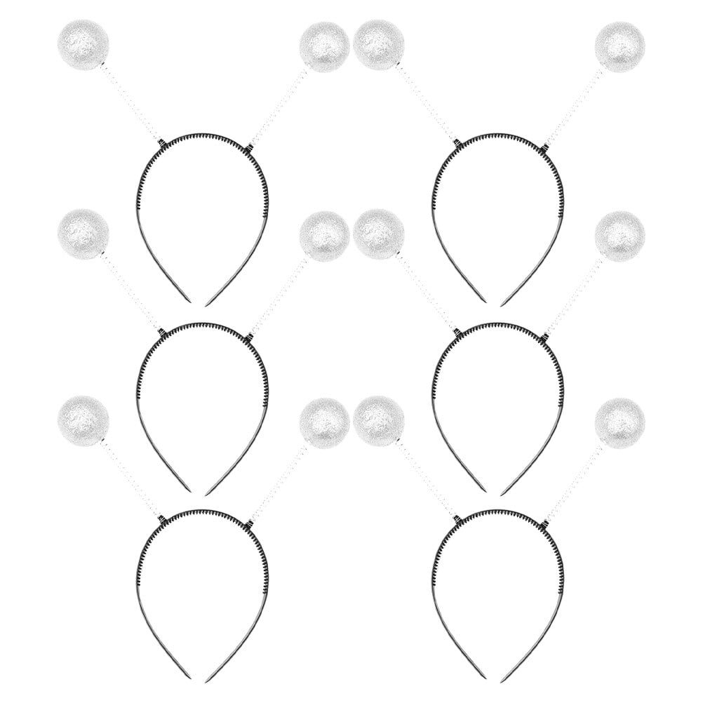 6pcs Creative Ball Headbands Creative Party Hair Costume Props