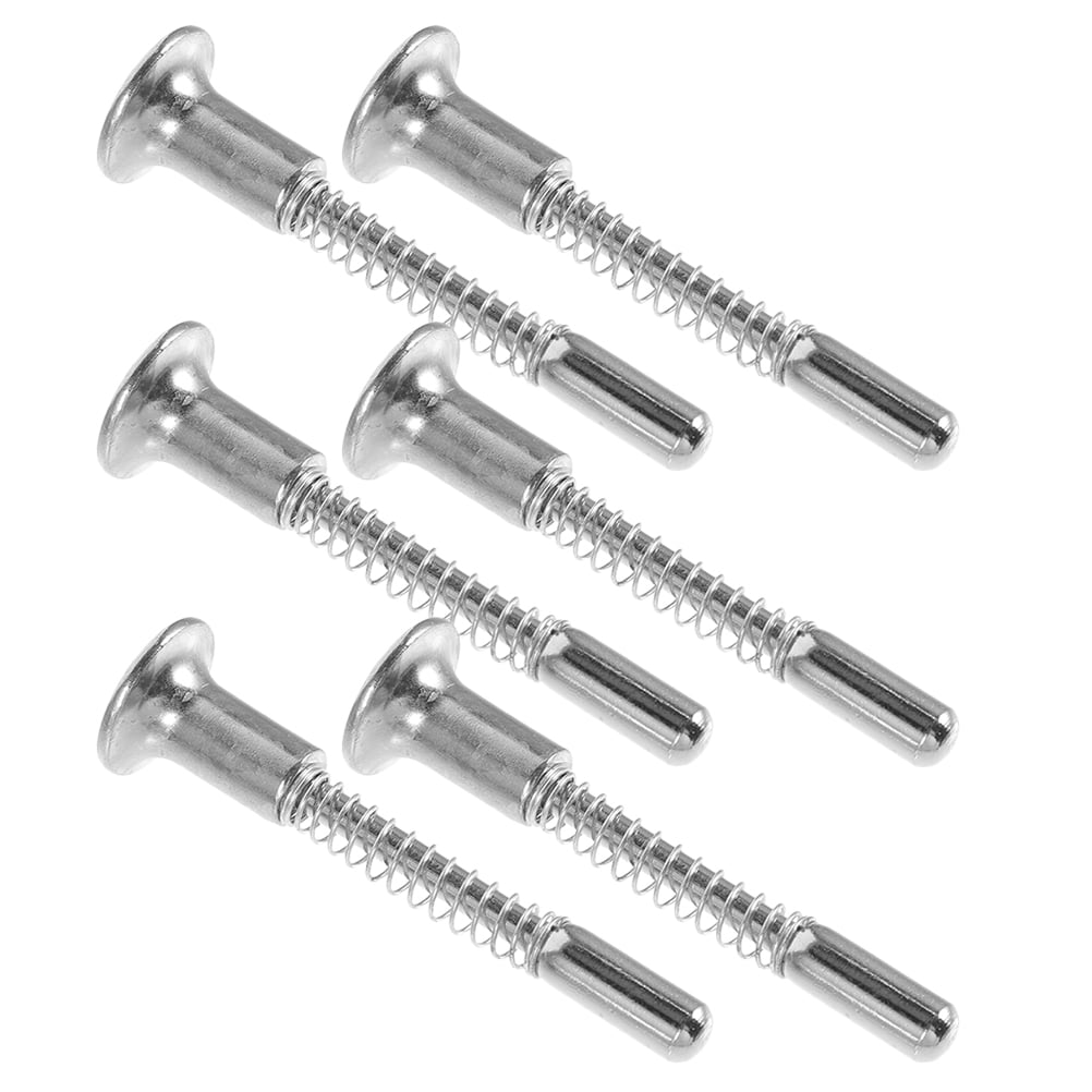 6pcs Crib Latch Window Screen Plunger Pin Crib Latch Replacement Spring ...