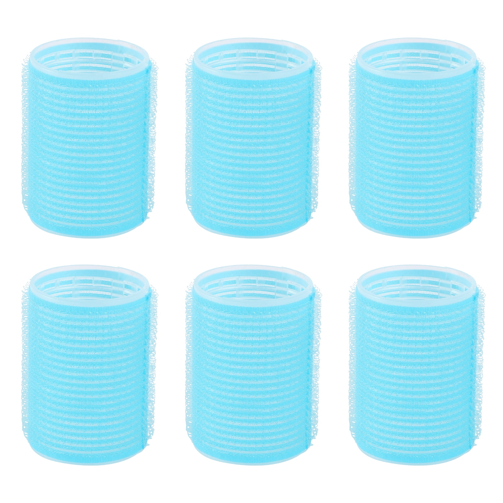 6pcs DIY Hair Rollers Curlers Self Grip Cling Hair Roller Hairdressing