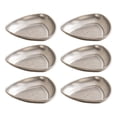 6pcs Delicate Stainless Steel Individual Sauce Bowls Efficient Dipping ...
