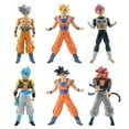 6pcs Dragon Ball Z Figures Set Goku Vegeta Super Saiyan Blue God Ultra