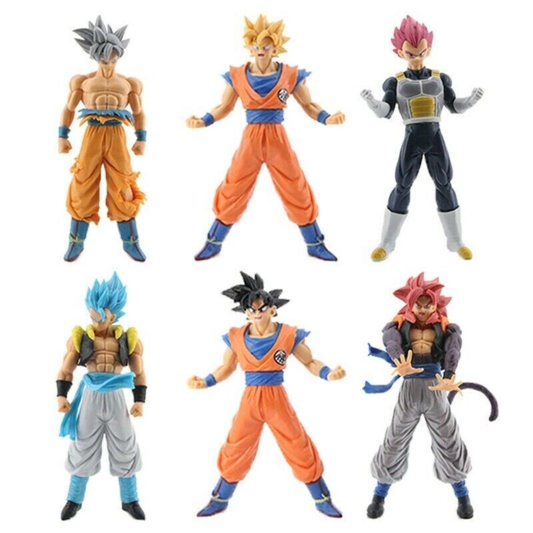 Aegis Dragon Ball Z Action Figures, 21 Piece PVC Set of Super Saiyan