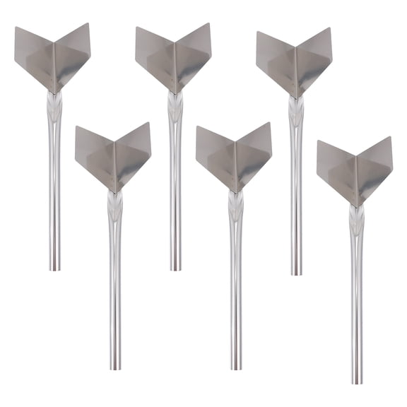 MERRYHAPY Stainless Steel Drywall Corner Trowel Set 6pcs for Wall Angle Plastering and Smoothing Tools